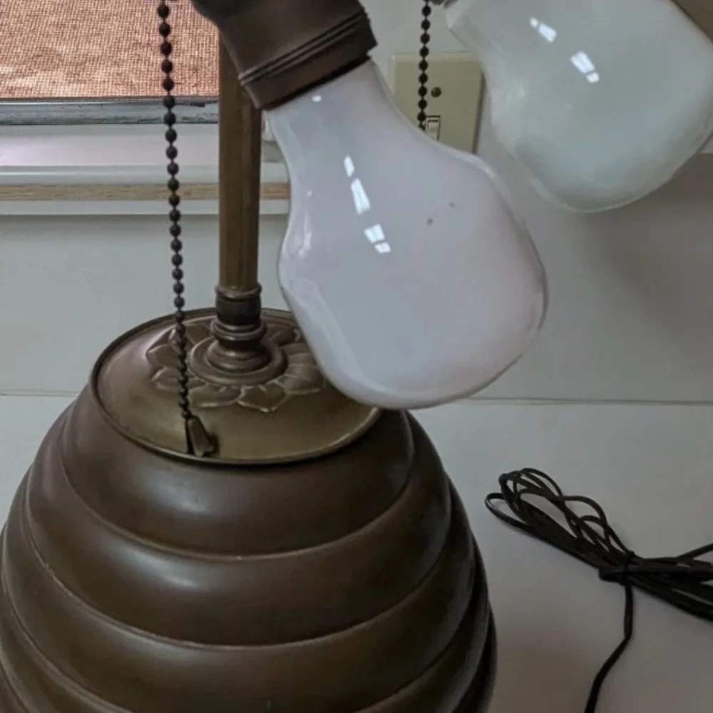 Classic Black Ribbed Table Lamp Shade by - Picture 6 of 7